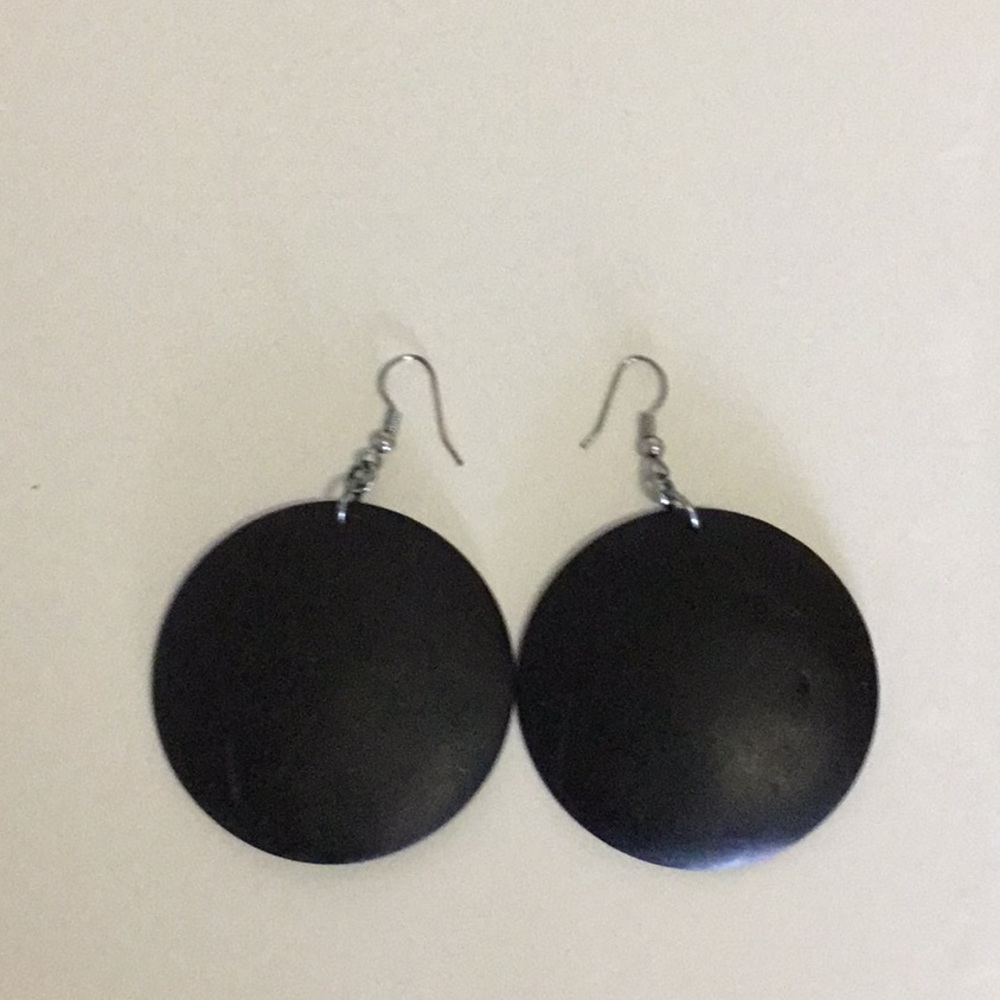 Black earrings